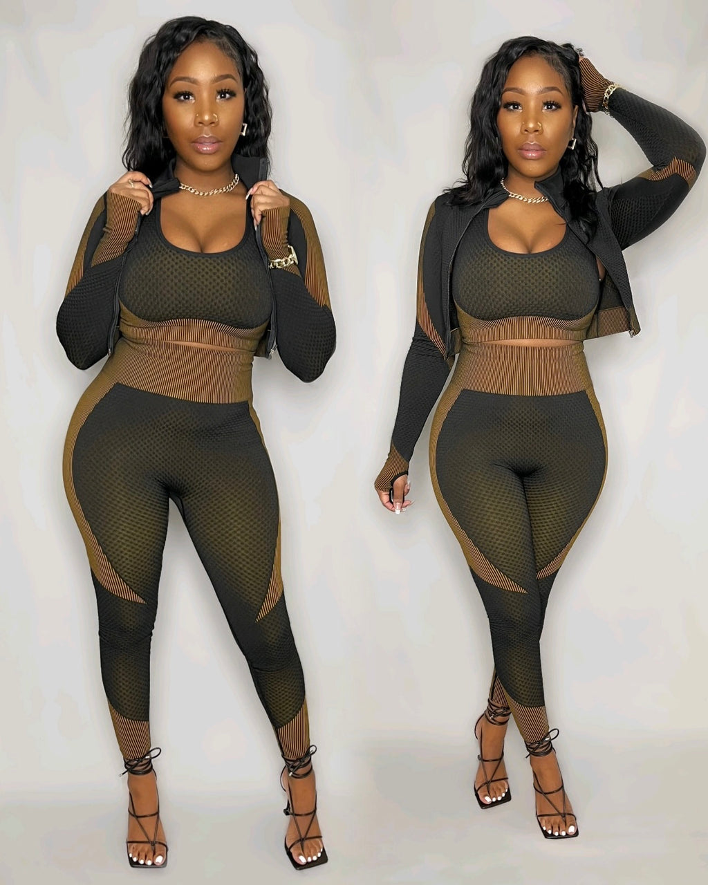 Gym Selfies (Brown)
