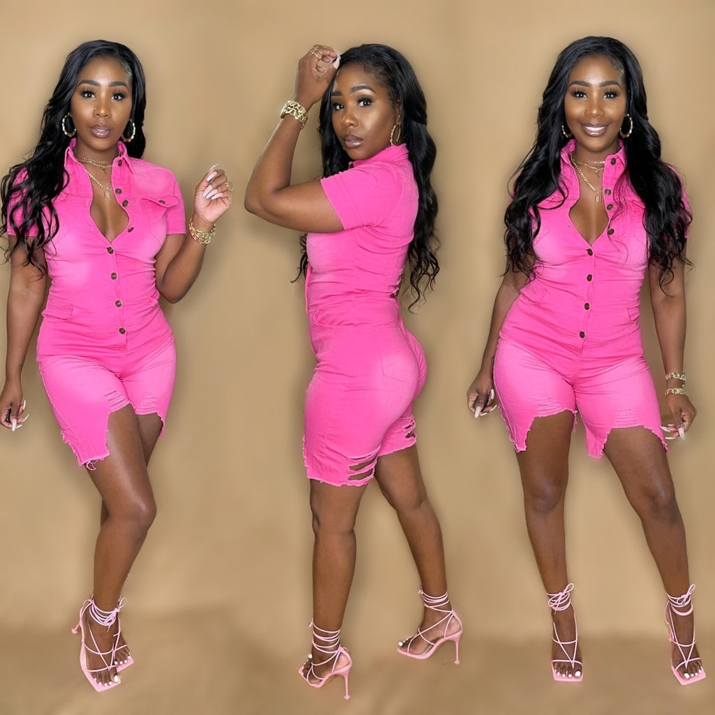 Denim Frenzy (Pink)