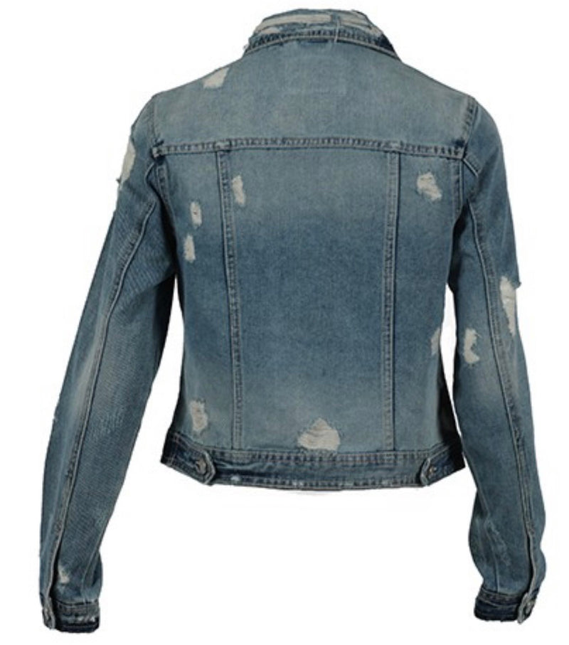 Denim Patch Jacket